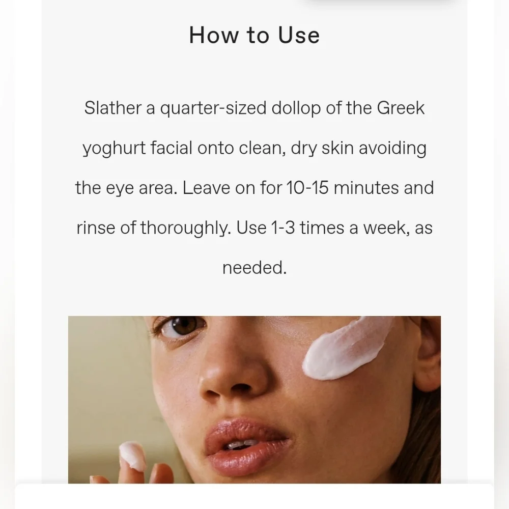 Korres Greek Yogurt Probiotic Superdose Face Mask. New in box & Sealed - Picture 6 of 6